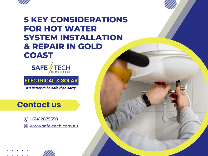 5 Kеy Considеrations For Hot Water System Installation & Repair in Gold Coast