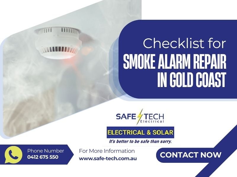 Checklist For Smoke Alarm Repair In Gold Coast