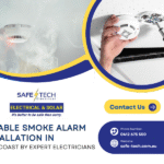 Reliable smoke alarm installation in Gold Coast by expert electricians