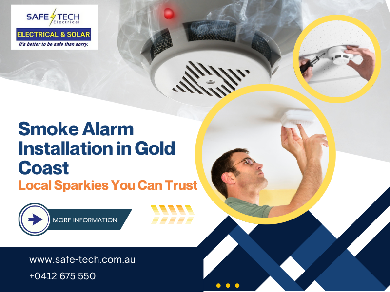 Trusted Smoke Alarm Installation Gold Coast – Local Sparkies